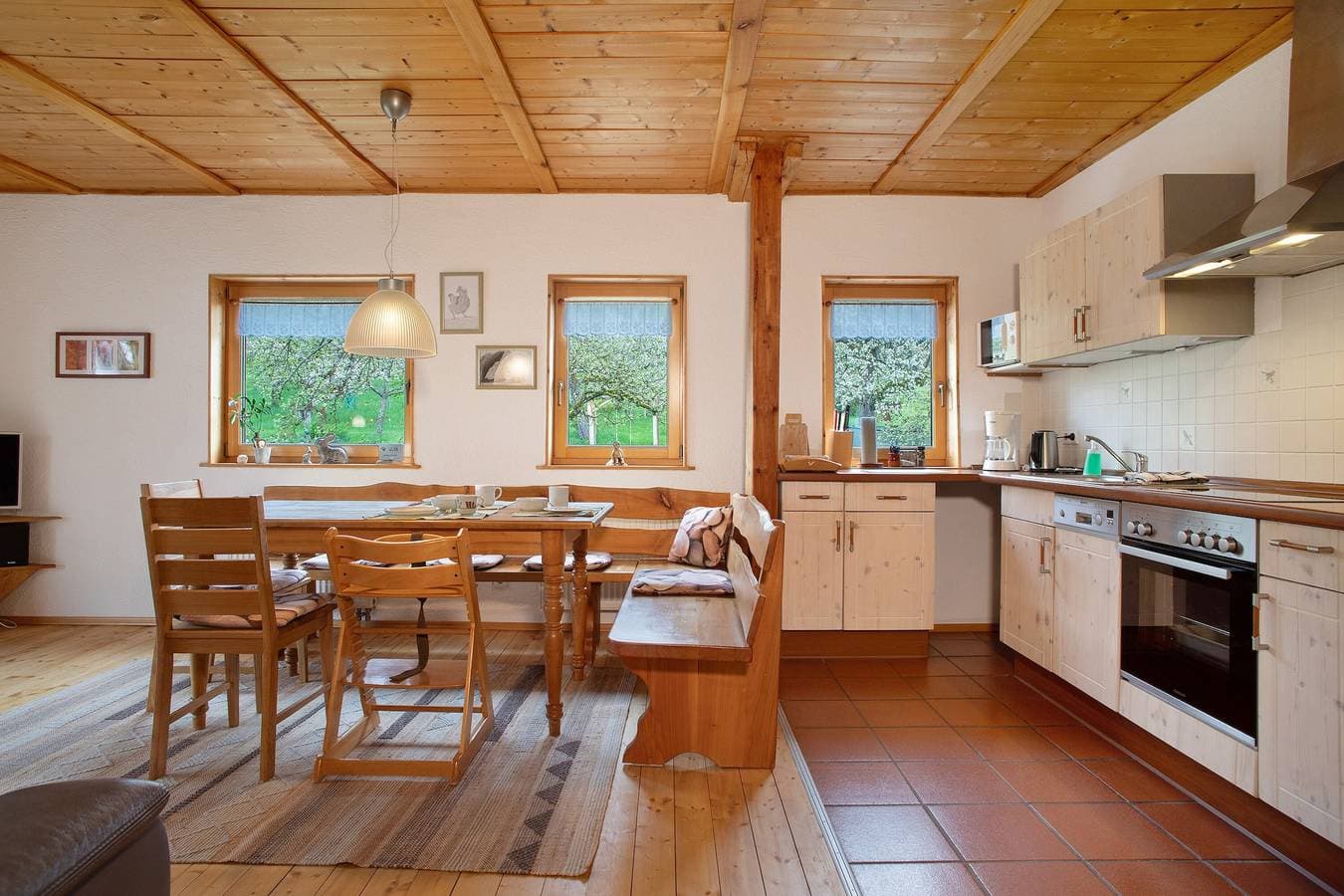 Foto 7 von 39: Ferienwohnung 'Schneckenhaus' mit Gemeinschaftsgarten, Balkon und WLAN