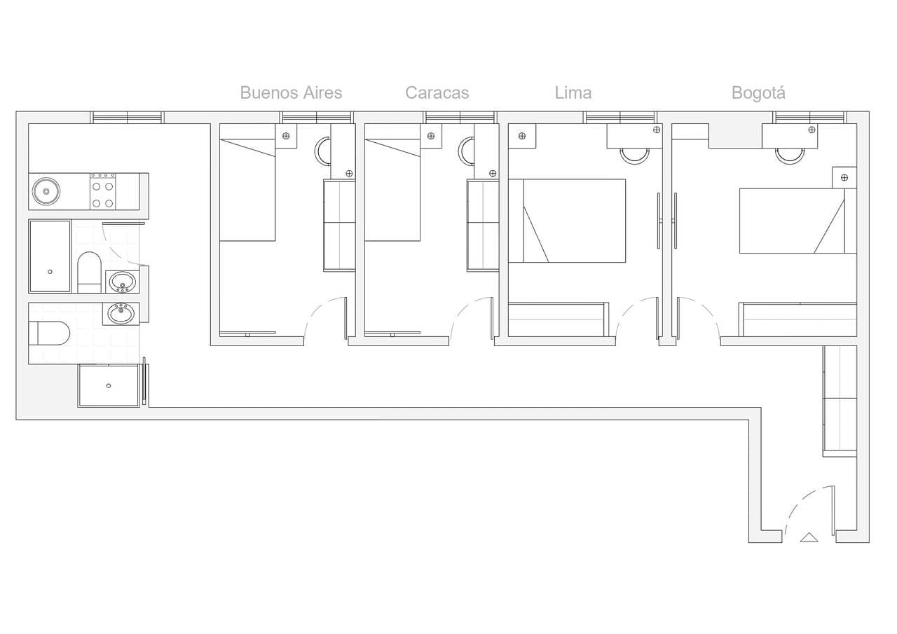 Foto 9 von 9: M Lima: habitación perfecta para vivir y