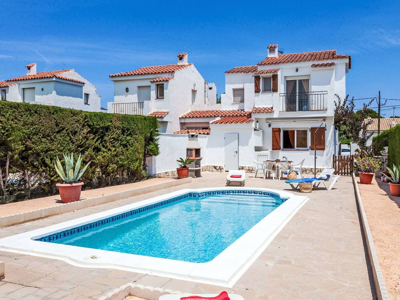 Las 3 Cales 3 km von l'Ametlla de Mar: Gemütliche, komfortable Villa Palmera II 1
