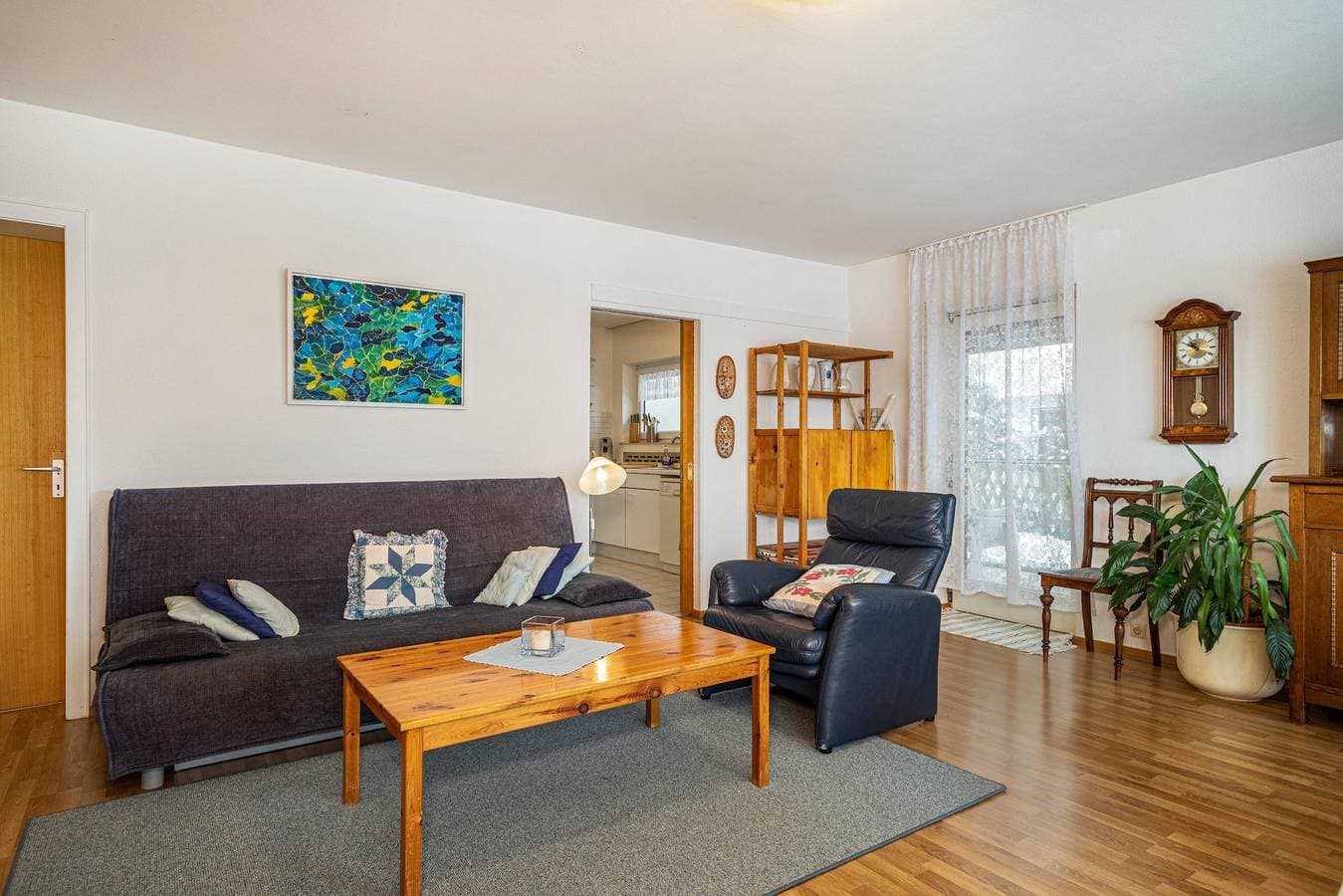 Foto 6 von 15: Ferienwohnung "Adlerhorst" mit Bergblick, Privat-Terrasse und WLAN