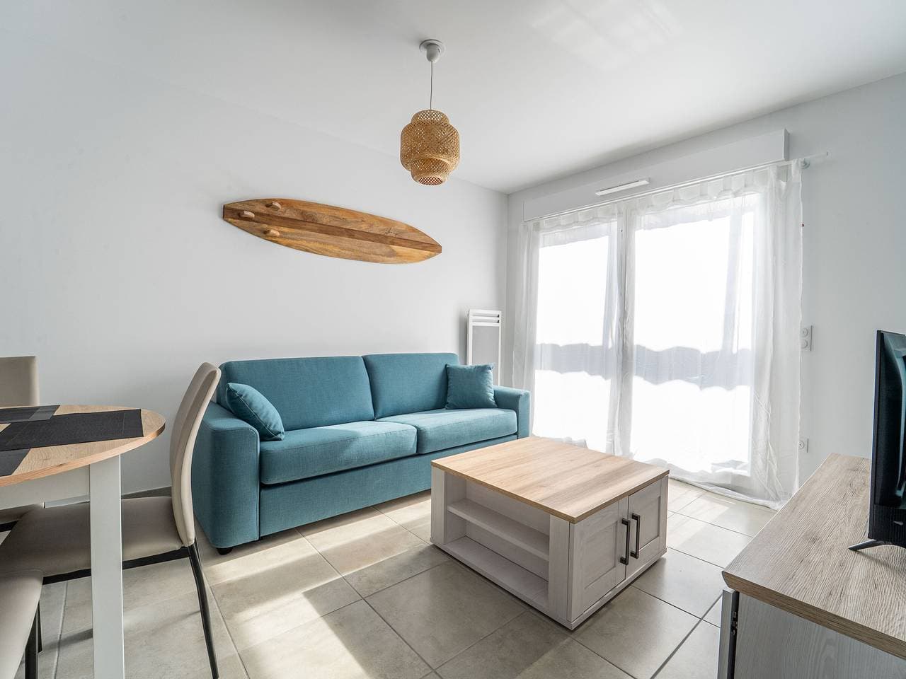 Foto 5 von 15: Mimizan Strand - T2 Wohnung 400m vom Meer, Parkplatz, 4 Pers.