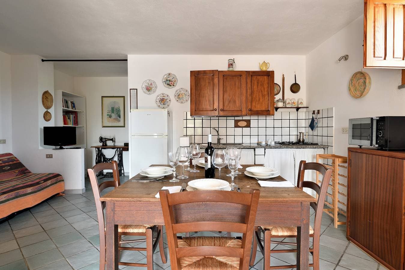 Foto 10 von 22: Appartamento Family in Villa Belvedere nahe dem Strand mit Bergblick, Terrasse und Garten