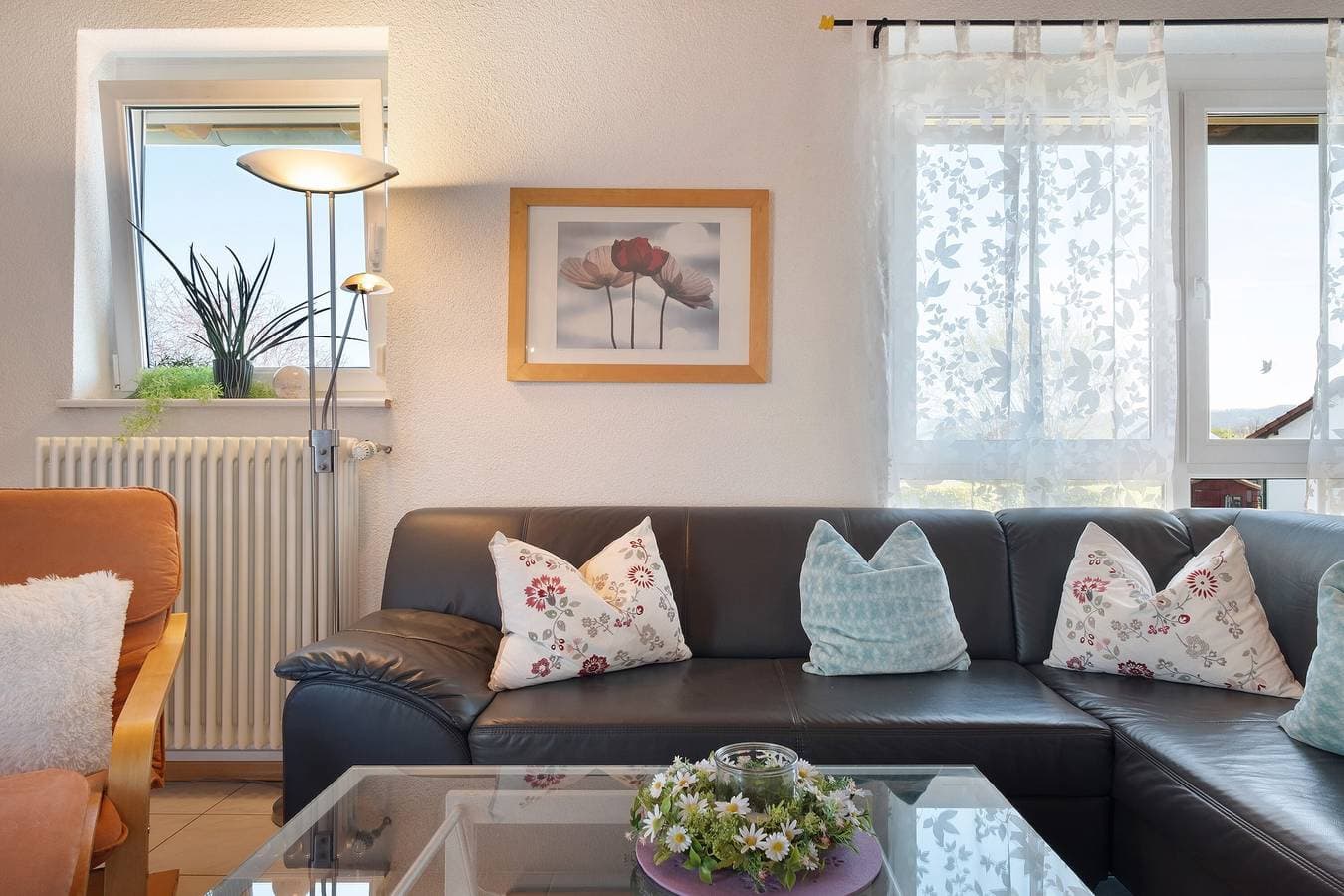 Foto 6 von 21: Ferienwohnung '45qm' mit Balkon, Wi-Fi und Klimaanlage