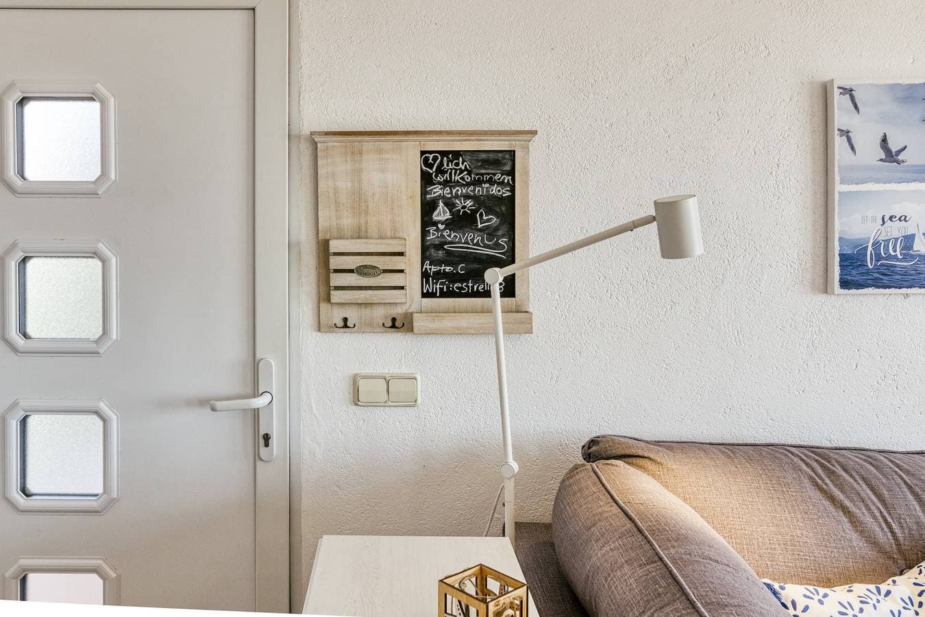 Foto 7 von 30: Ferienwohnung 'Art- Apartamentos Revilla Tacke C' mit Meer-/Strandblick und Balkon