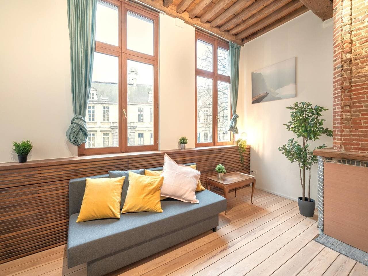 Foto 2 von 22: Stilvolle Maisonette-Wohnung für 6 in Antwerpen
