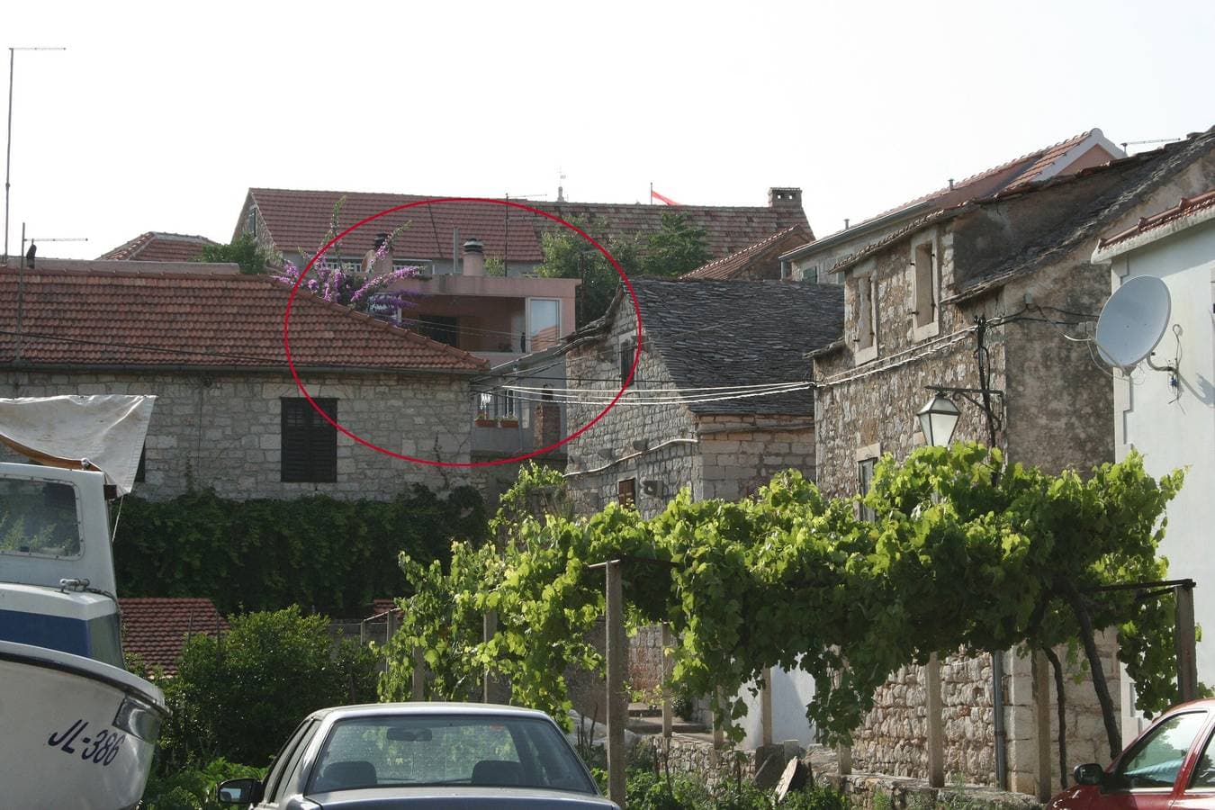 Foto 3 von 19: Zimmer mit Terrasse Vrboska, Hvar S-4600-b