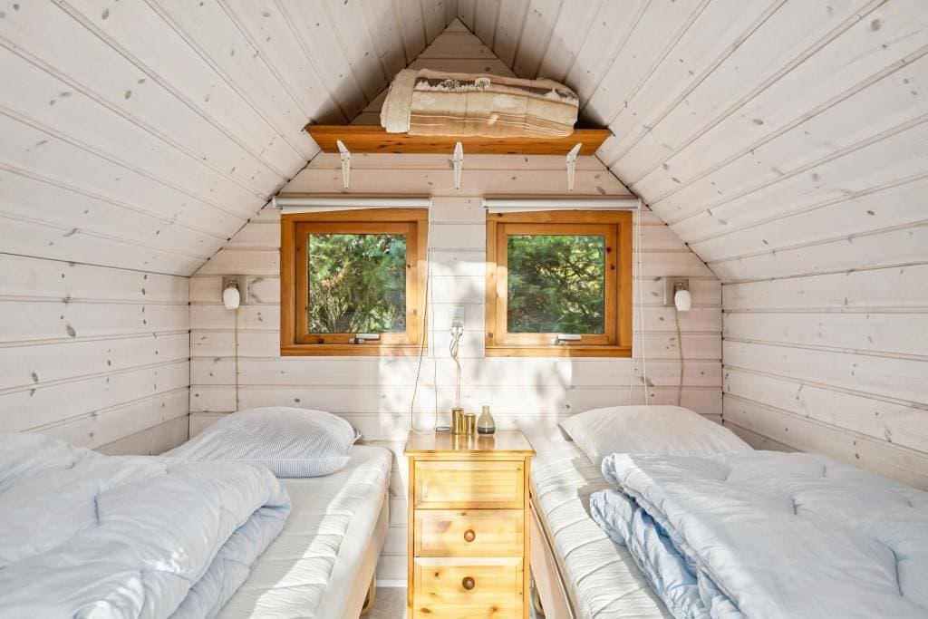 Foto 13 von 18: Authentisches Ferienhaus mit Reetdach und eingezäuntem Grundstück bei Ebeltoft