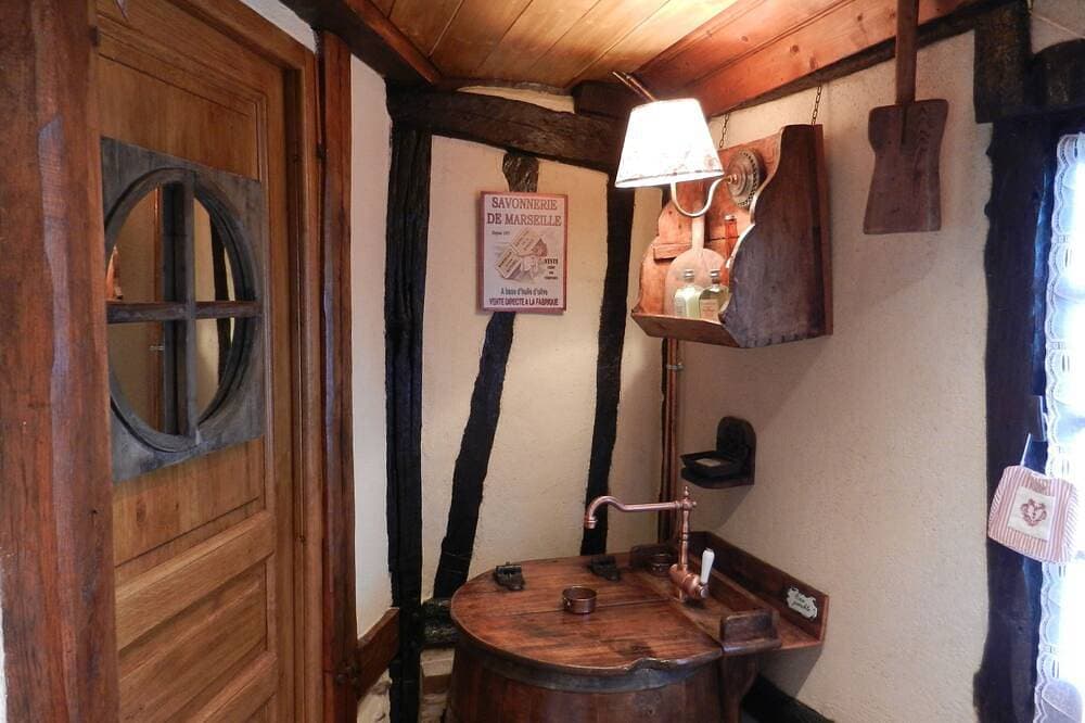Foto 11 von 30: Hütte 3 Kühe: Kamin, Schwimmbad und Jacuzzi