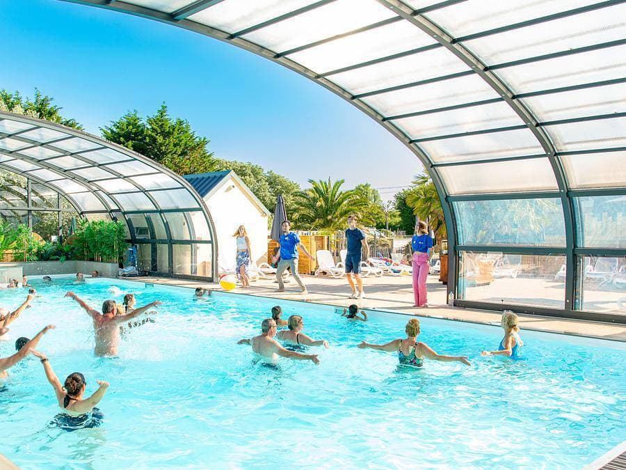 Camping Les Carolins - Mobilheim 4 personen - Confort - 30 m² - 2 Zimmer - Blick Bauernhof 1