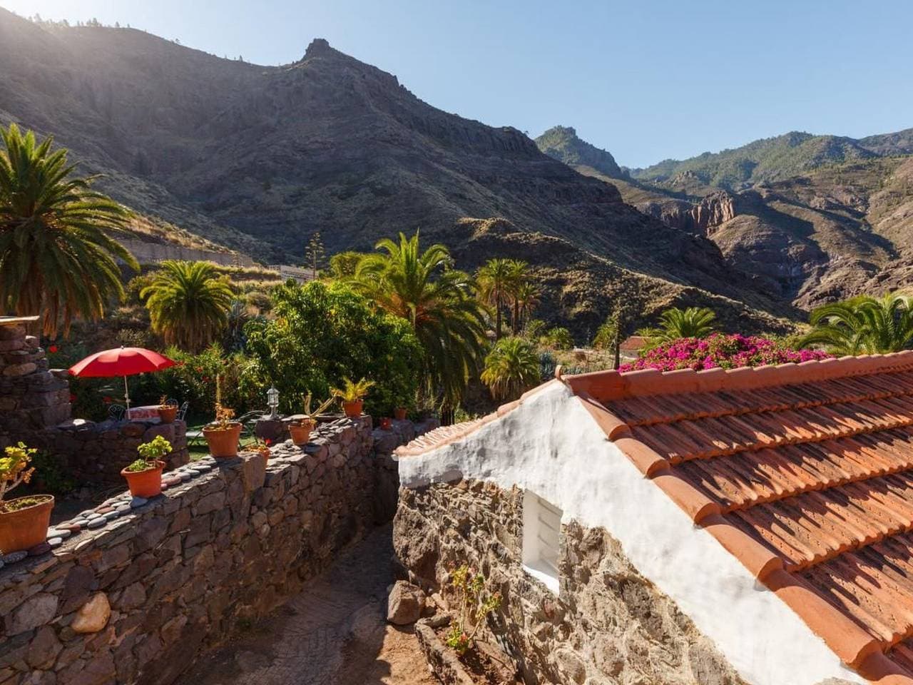 In El Risco mit Garten, Terrasse und Grill 1