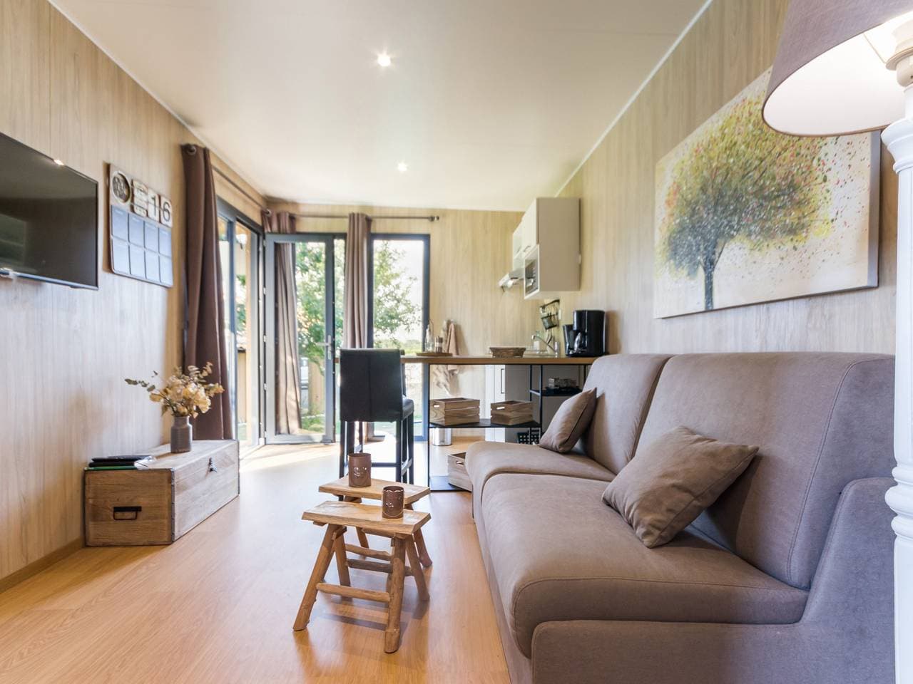 Foto 4 von 15: Charmante cabane calme avec piscine privative chauffée, à deux pas de Clisson et Nantes