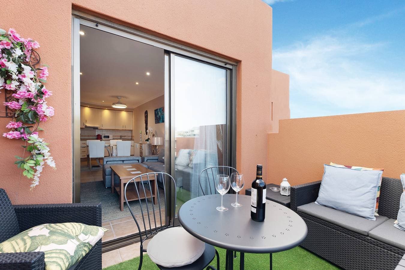 Foto 5 von 30: Ferienwohnung "Ático Beach Sotavento" mit Gemeinschaftspool und WLAN