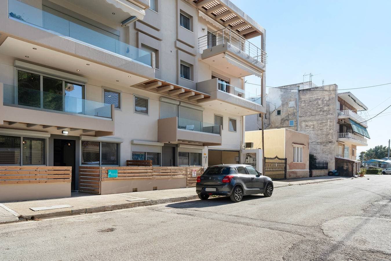 Foto 3 von 22: Einzimmerapartment 'Meerseite' mit privater Terrasse, Wi-Fi und Klimaanlage