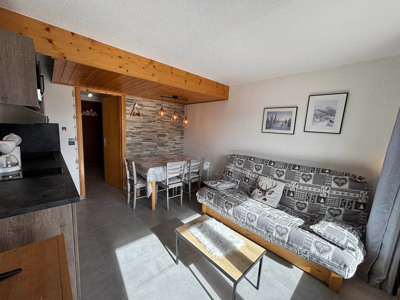 Foto 7 von 15: Studio Kabine für 4 Pers., Les Saisies, Haustiere erlaubt