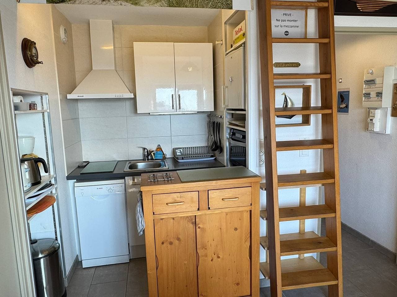 Foto 8 von 12: 2-Zimmer-Wohnung direkter Strandzugang, Haustiere erlaubt, Wifi