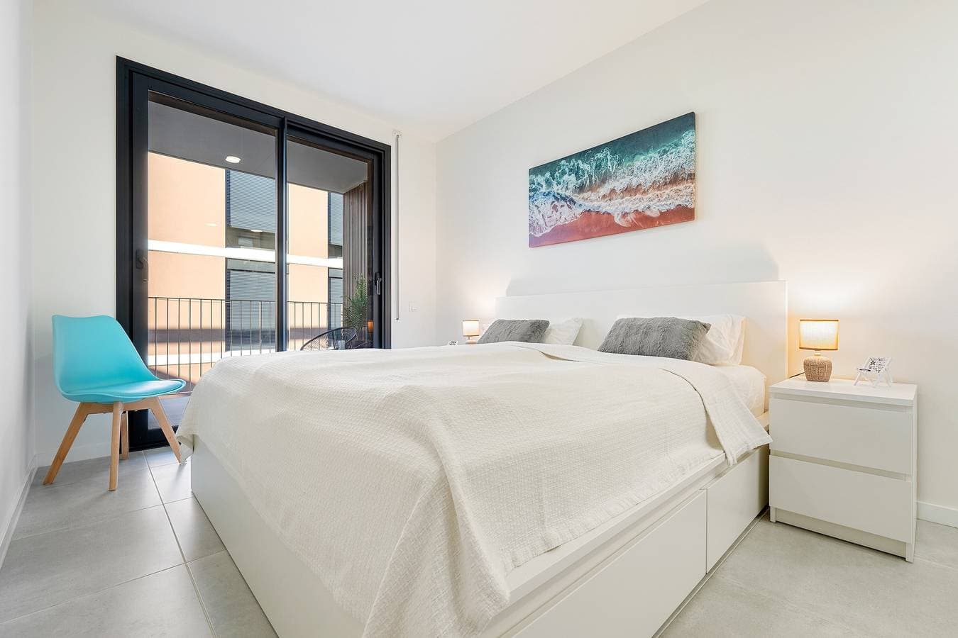 Foto 13 von 26: Ferienwohnung 'Costa Dorada Perle' mit Meerblick, Gemeinschaftspool und Klimaanlage
