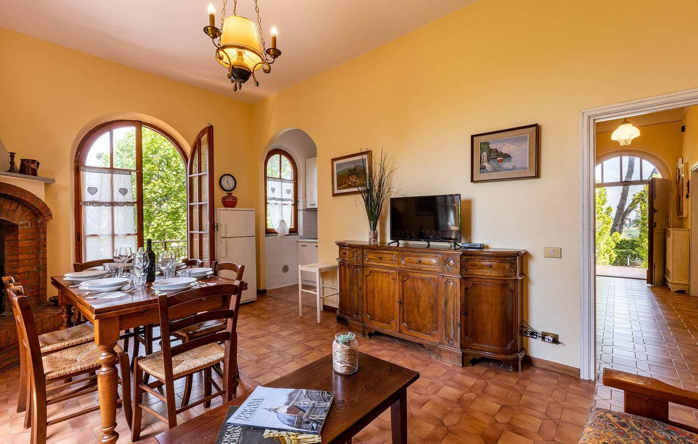 Foto 7 von 47: Wohnung mit Pool in der Nähe von Tavarnelle Val di Pesa