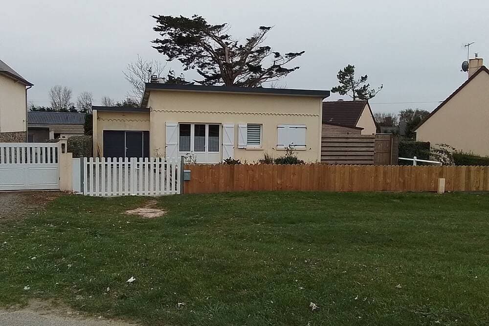 Foto 8 von 19: La Maison Du Soleil Couchant - with garden - 250 m from the beach - Veranda