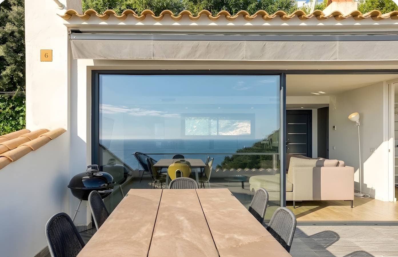 Foto 7 von 43: Apartment 'La Terrasse De La Mer 6' – Meerblick, WLAN, Klimaanlage