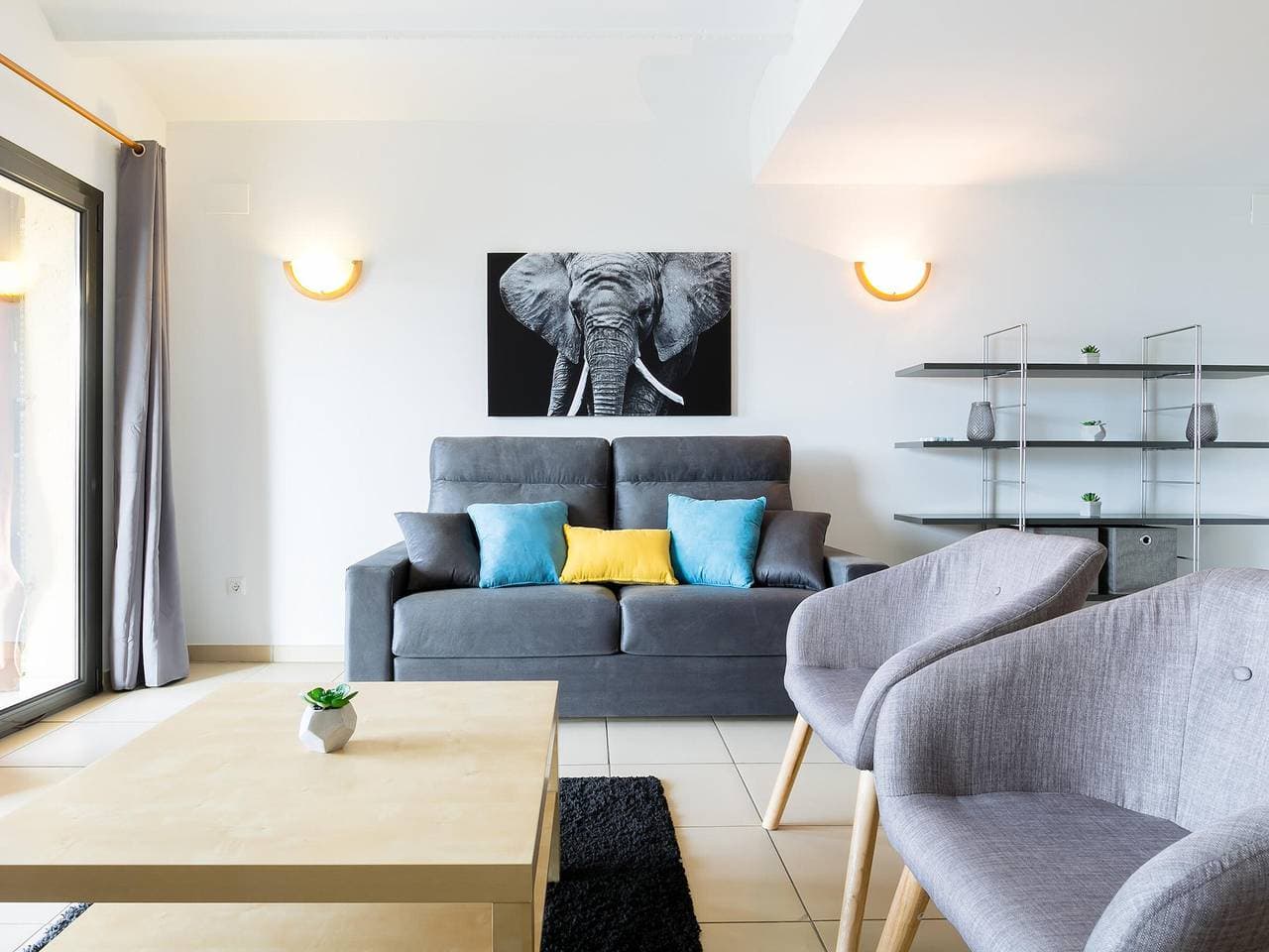 Foto 3 von 16: Helles Strandapartment mit Wifi, Haustiere erlaubt
