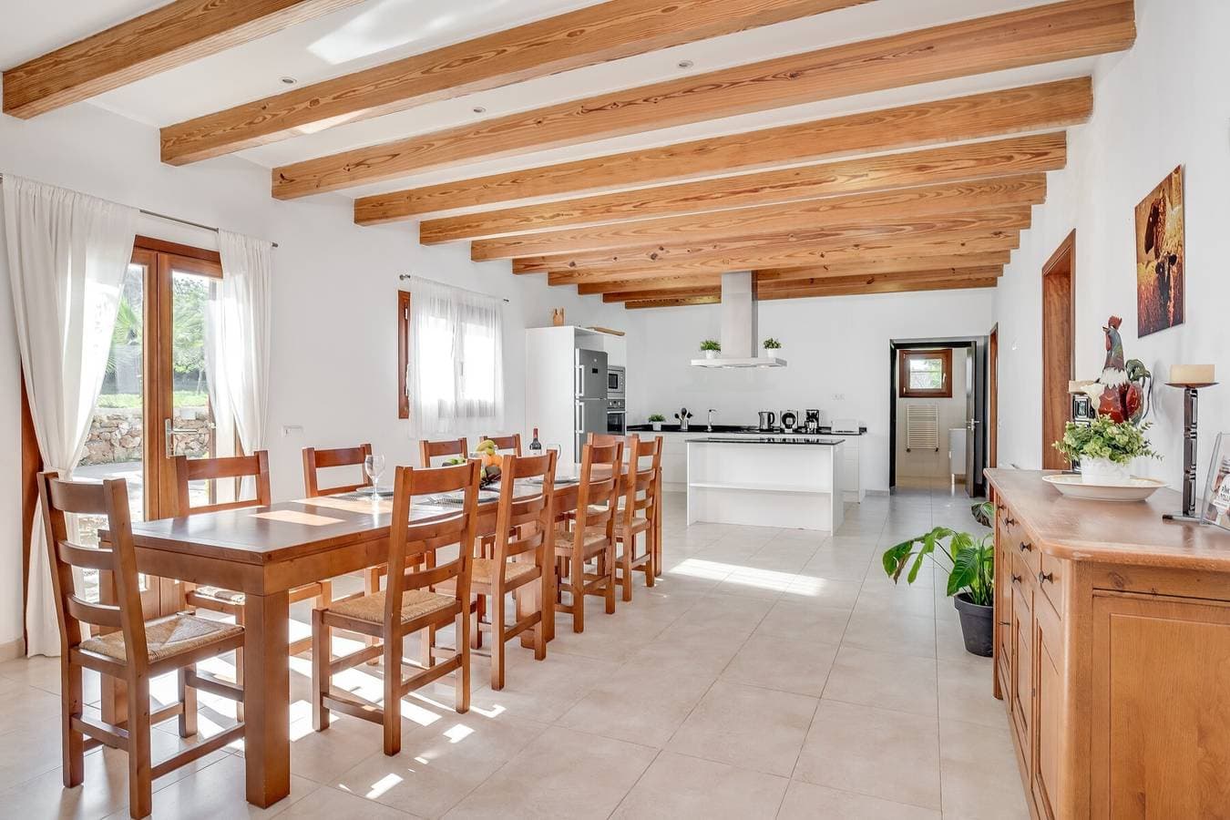 Foto 8 von 33: Ferienhaus Finca Na Blanca mit Meerblick, Pool, WLAN, Terrassen und Garten