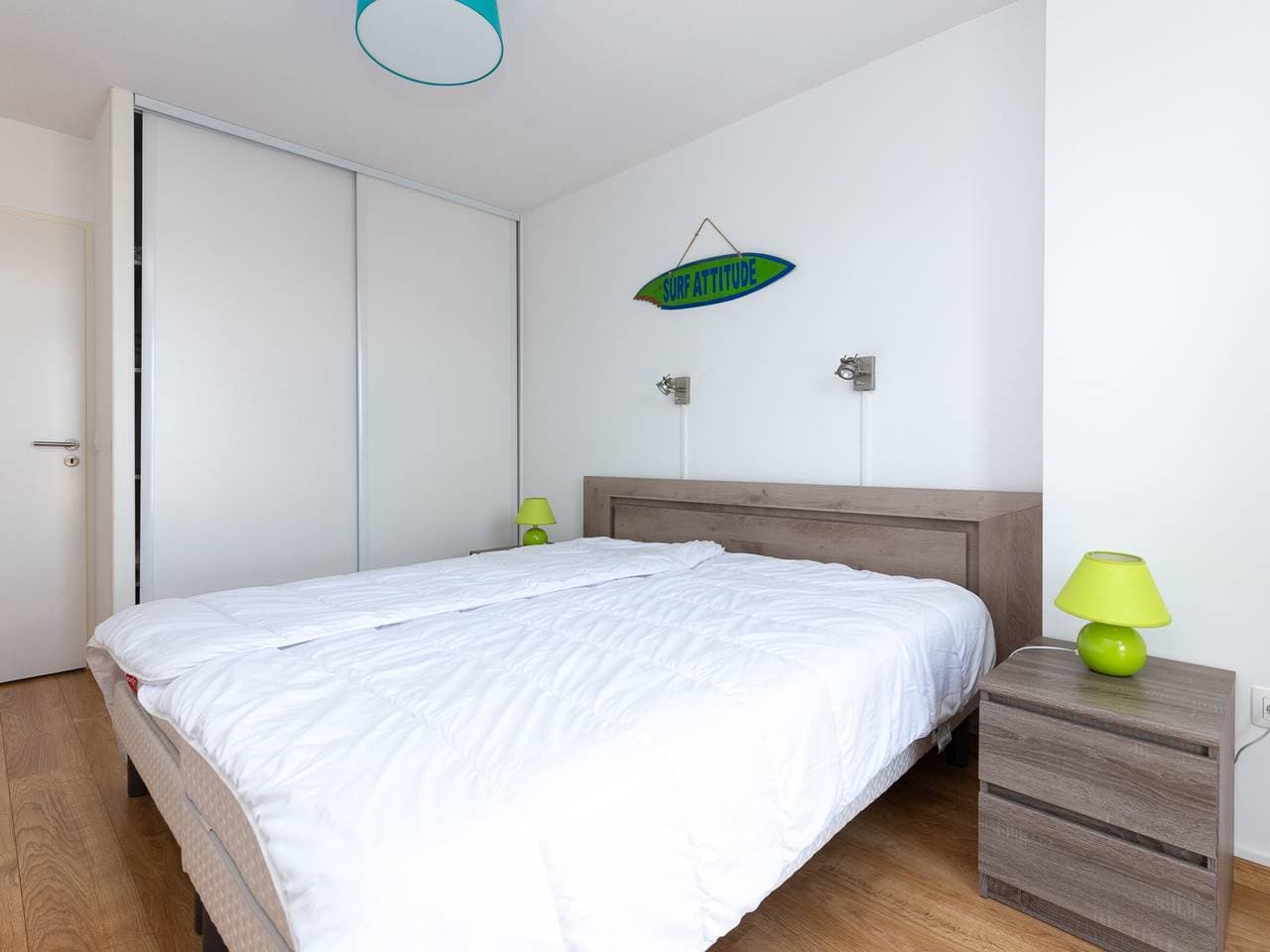 Foto 10 von 18: Modernes Apartment, 2 Zimmer, Balkon, 150 m vom Strand, Parkplatz