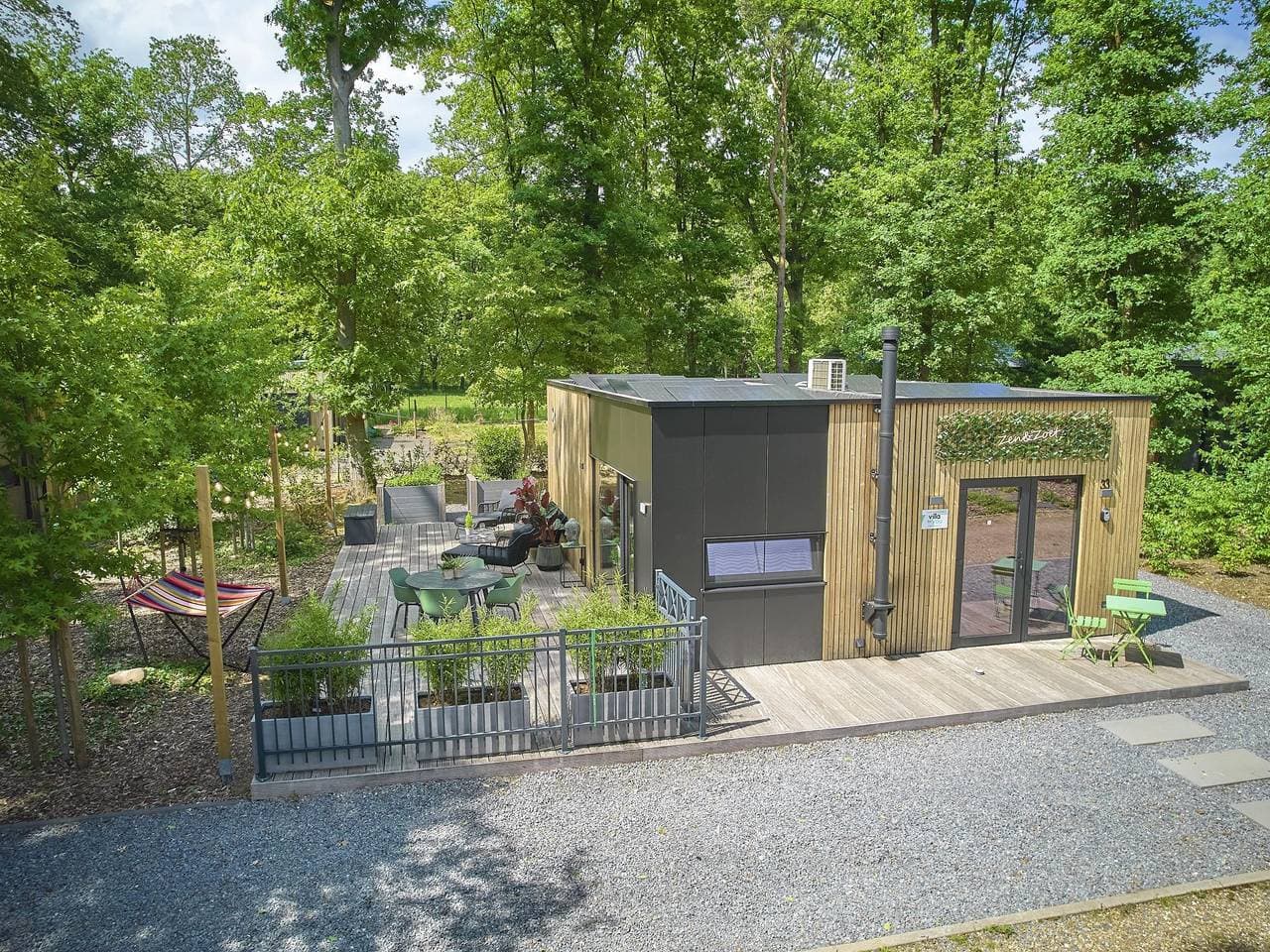 Gemütliches Chalet im Wald mit Sauna 1